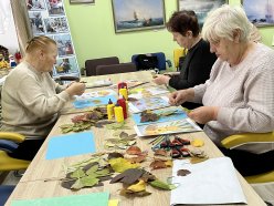 Осенняя аппликация