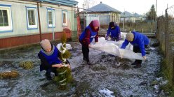 5 декабря – Международный день добровольца. 					«Эстафета Добра» в Лысогорском КЦСОН