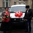 Вручение ключей от автомобиля ГАЗель многодетной семье Пилюговых